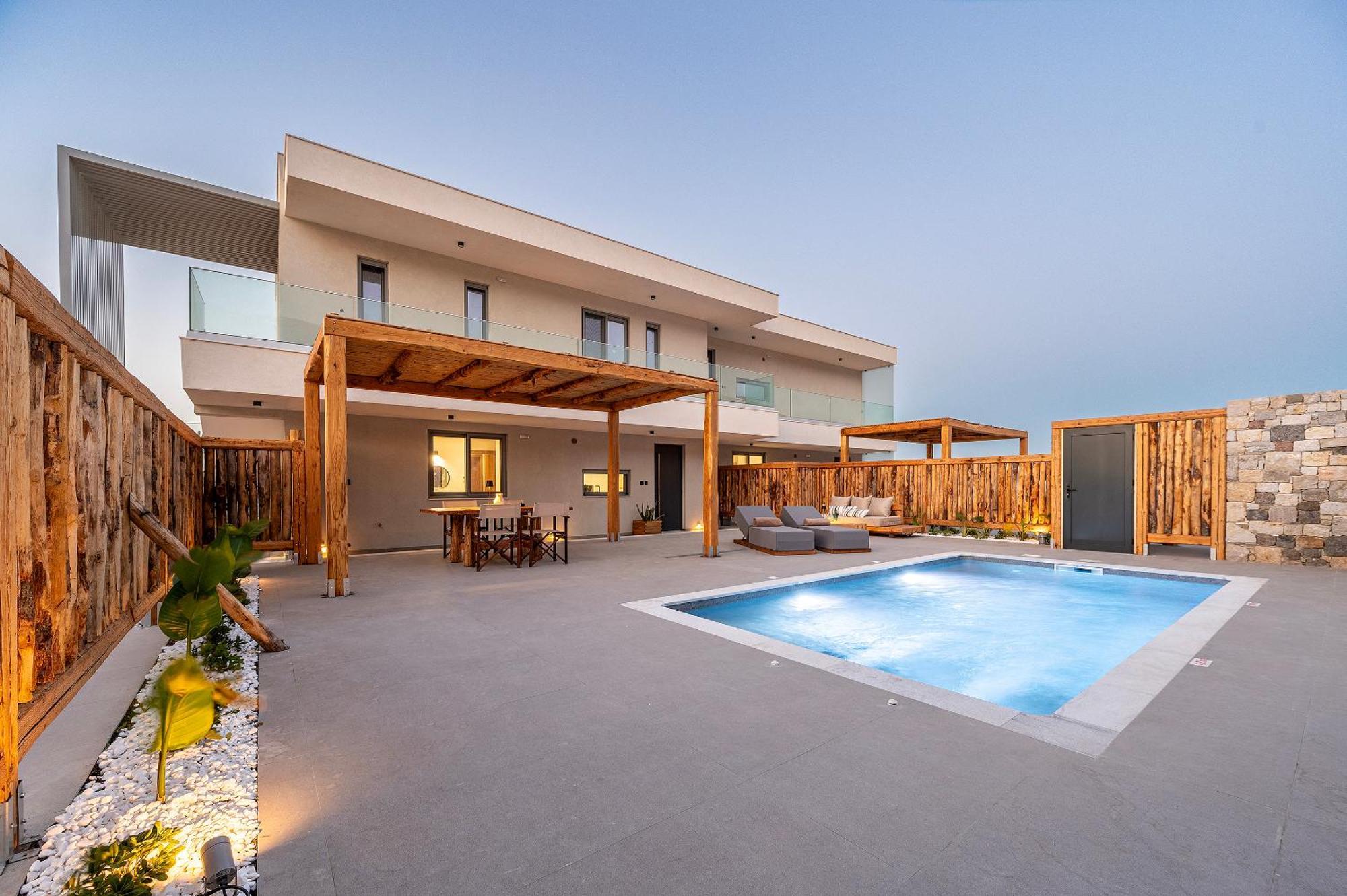 Appartamento Mousonas Luxury Living Kámpos Esterno foto
