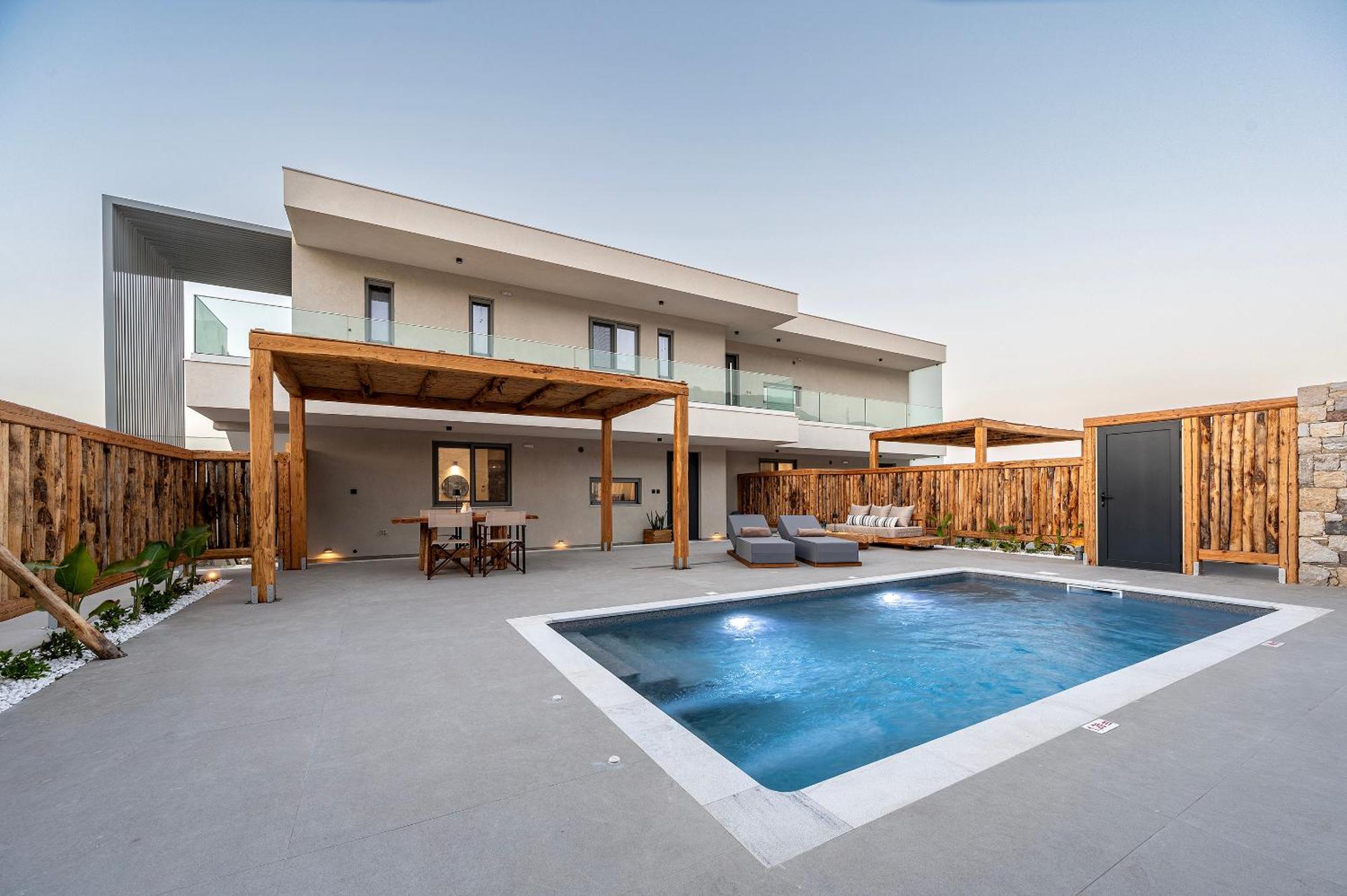 Appartamento Mousonas Luxury Living Kámpos Esterno foto