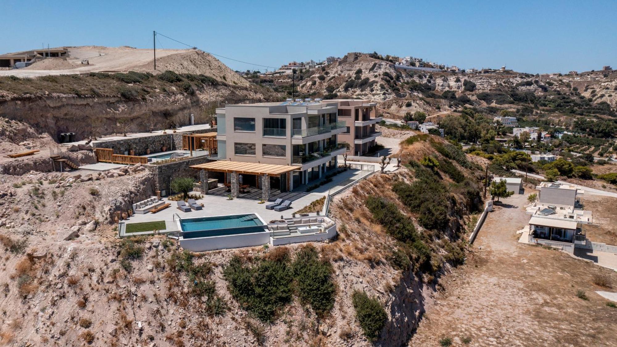 Appartamento Mousonas Luxury Living Kámpos Esterno foto
